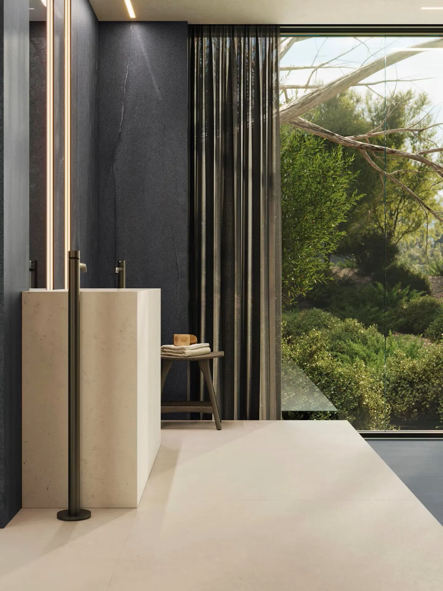 Фото в интерьере Porcelanosa  Xlight Aged