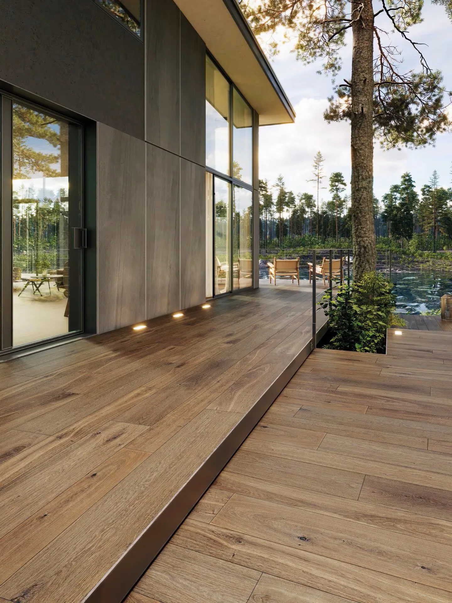 Фото в интерьере Porcelanosa  Xlight Aged