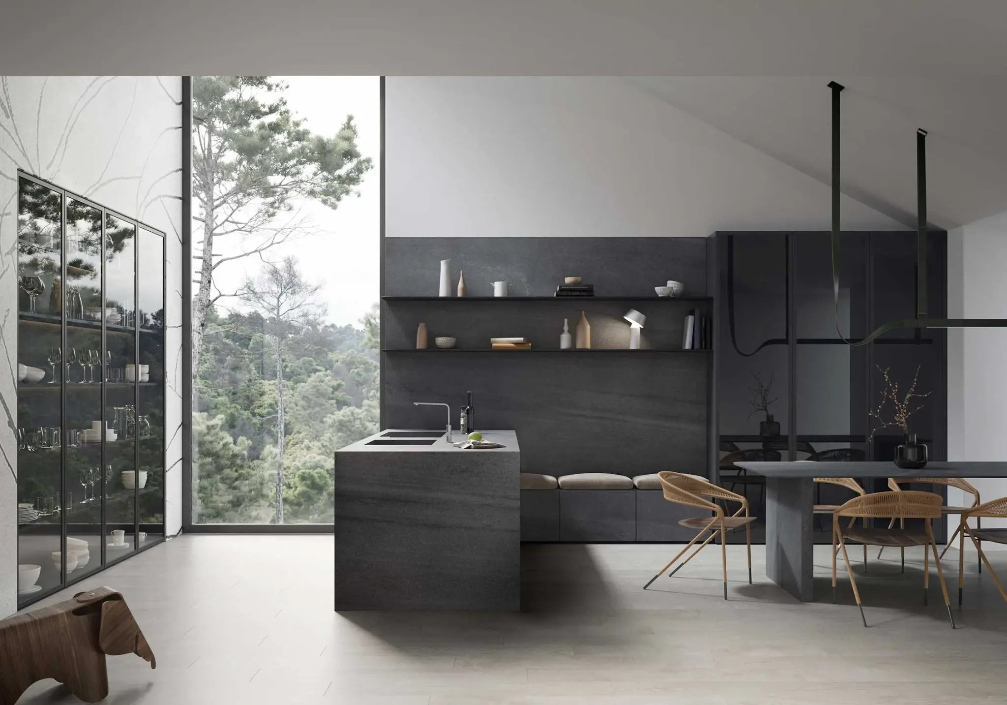 Фото в интерьере Porcelanosa  Xlight Aged