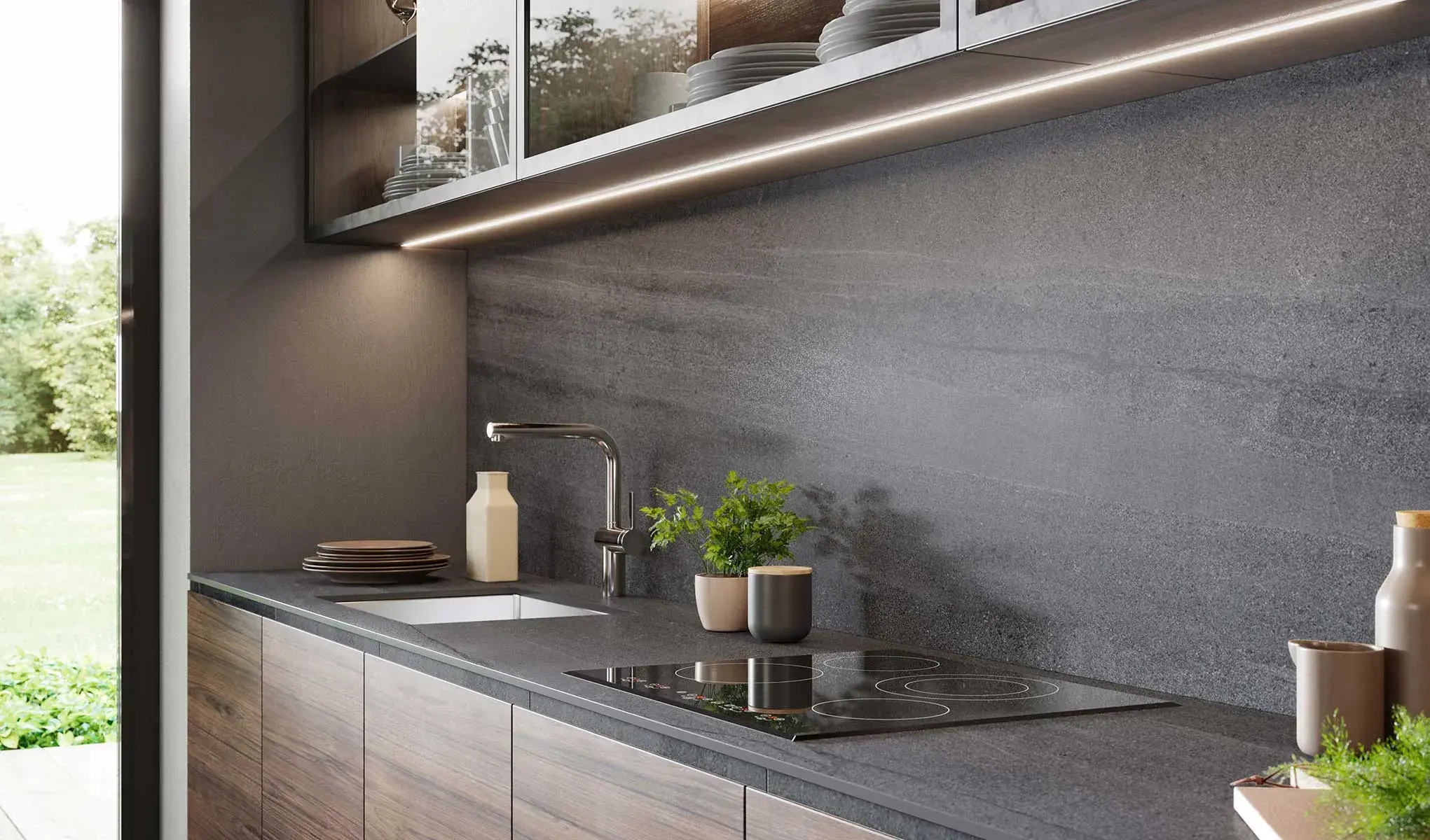 Фото в интерьере Porcelanosa  Xlight Aged