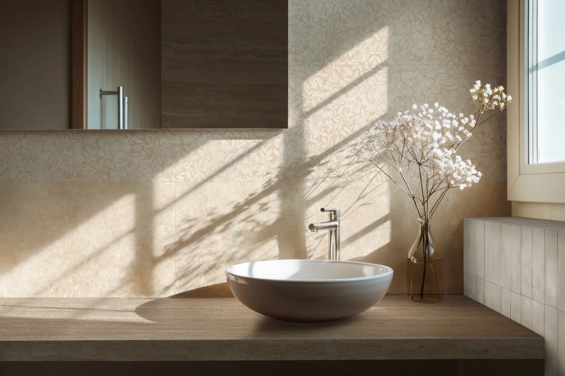 Фото в интерьере Ragno Travertino Wall