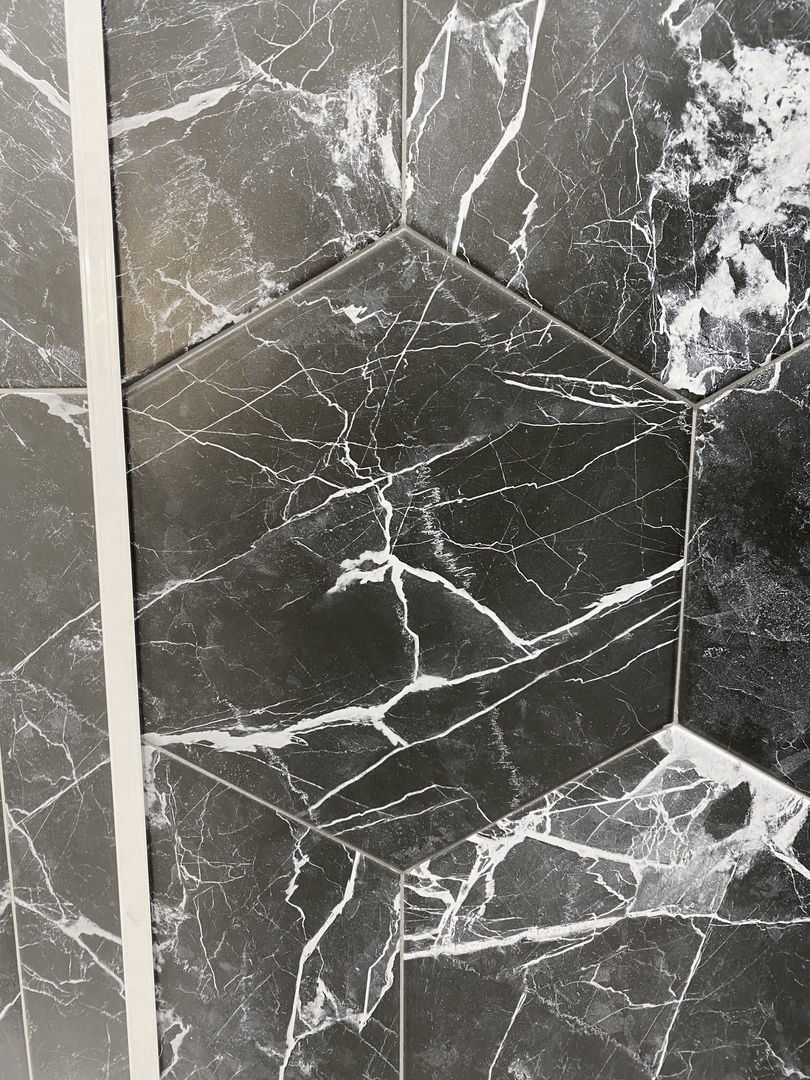 Матовый Realonda Hexamix Dark Marble 28,5x33 — фото 2
