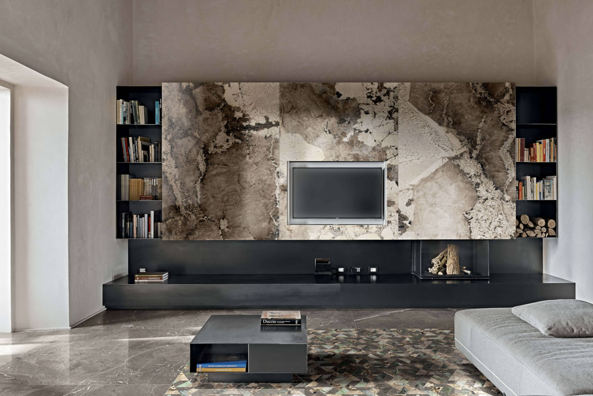 Фото в интерьере для гостиной Rex Ceramiche Heritage Luxe