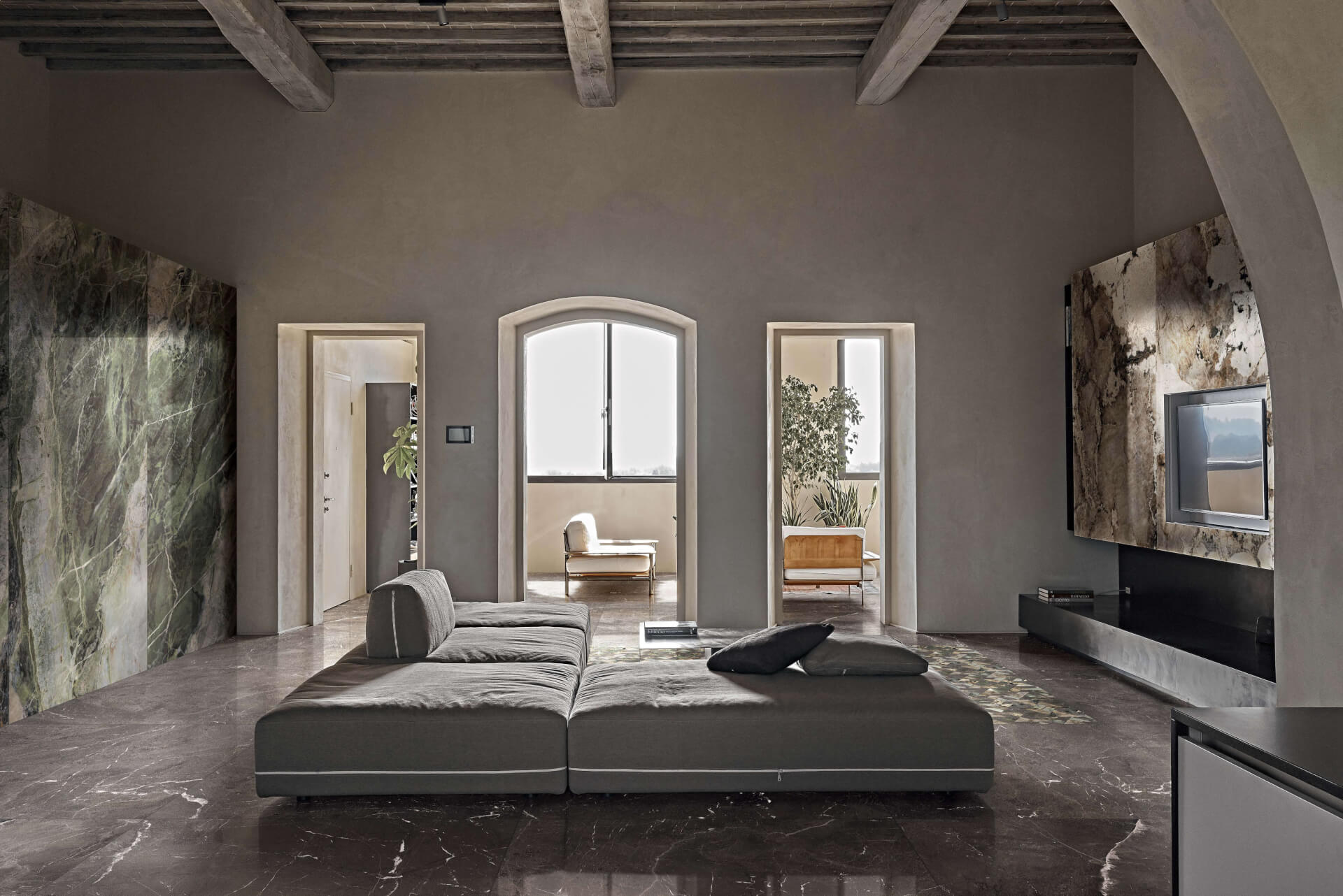 Фото в интерьере для гостиной Rex Ceramiche Heritage Luxe