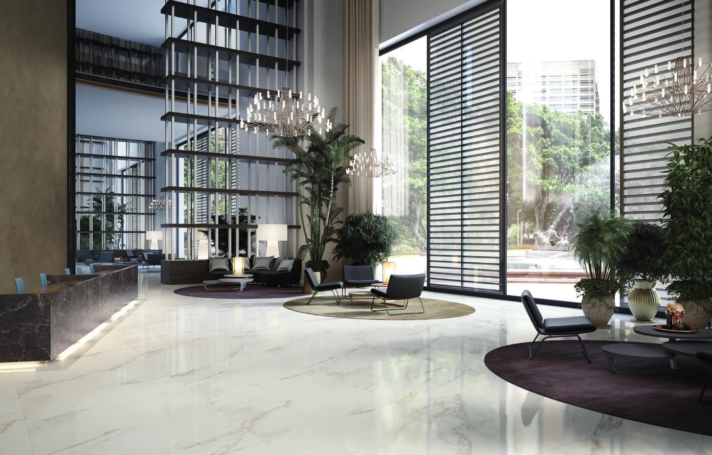 Фото в интерьере для гостиной Ricchetti Marble Boutique