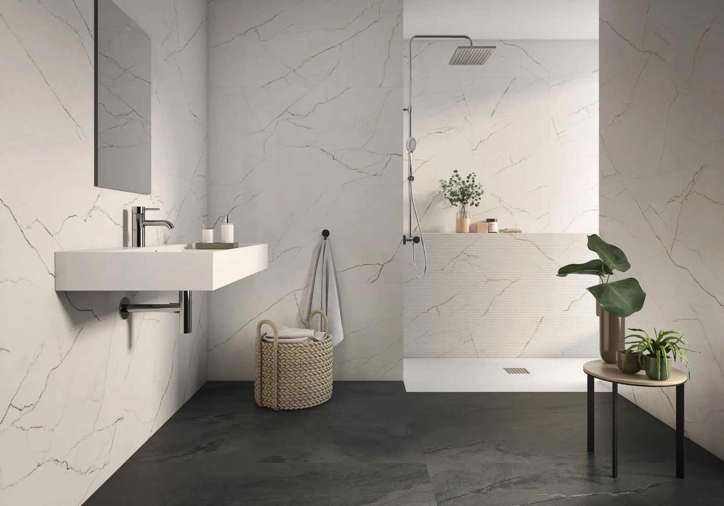 Фото в интерьере Roca Ceramica Marble