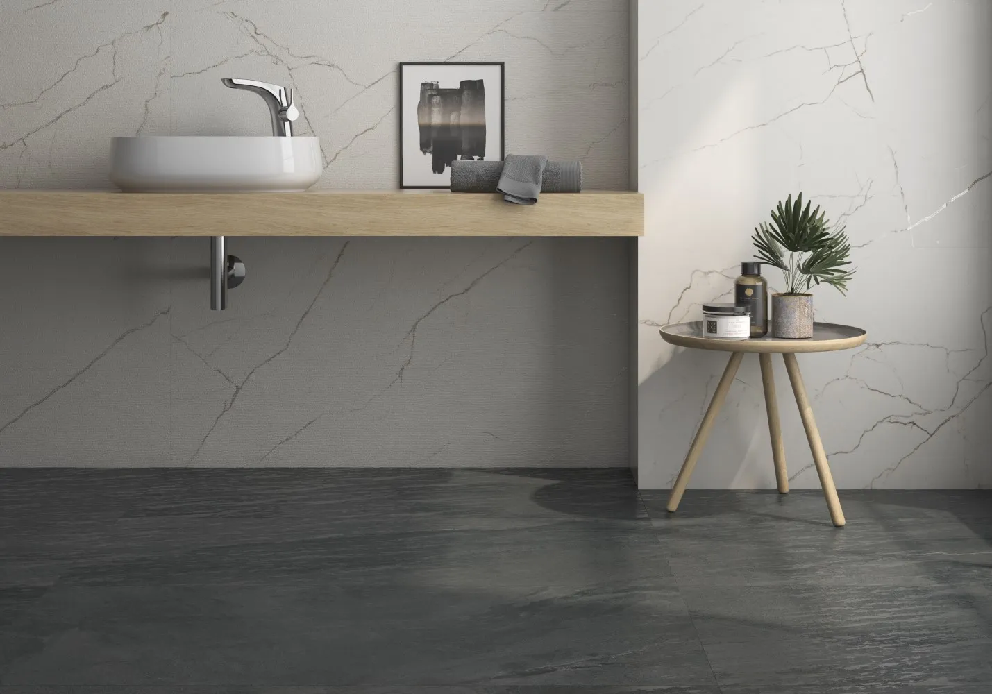 Фото в интерьере Roca Ceramica Marble