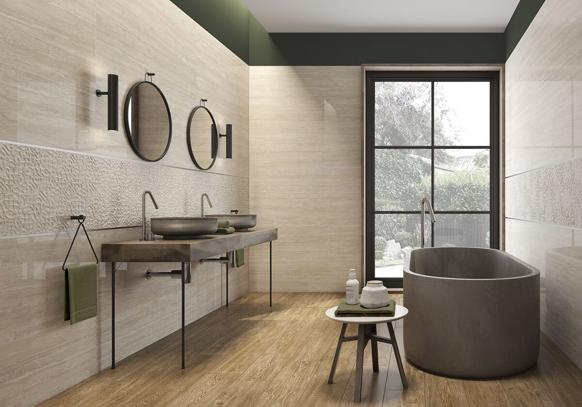 Фото в интерьере для ванной Saloni Ceramica Bernini