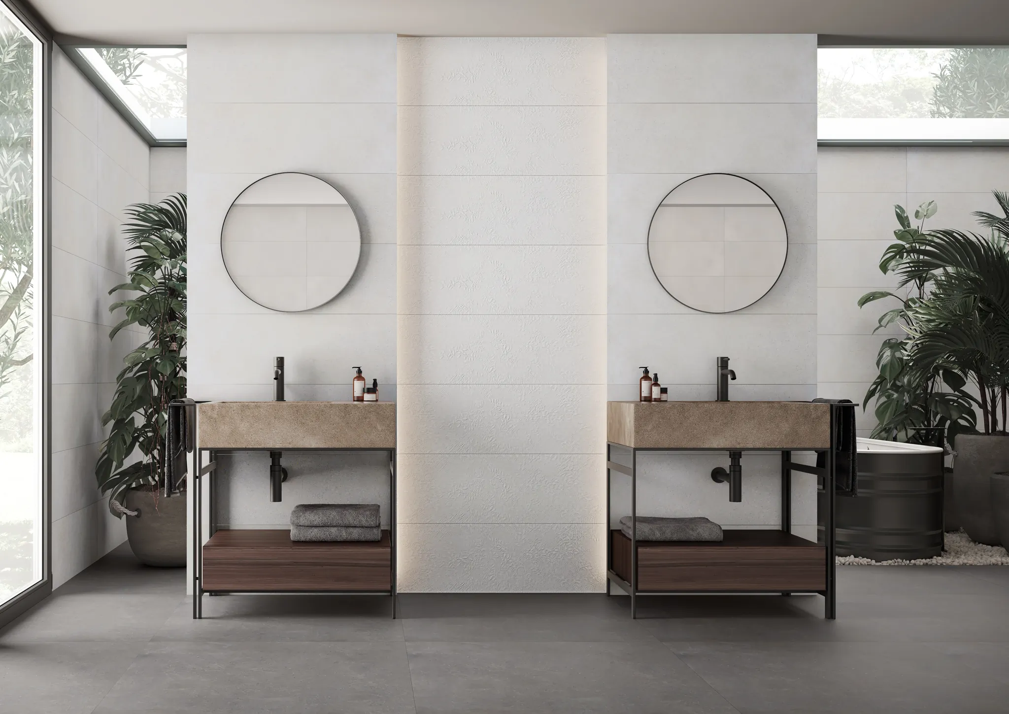 Фото в интерьере Saloni Ceramica Blending