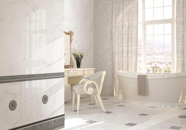 Фото в интерьере для ванной Saloni Ceramica Corinto