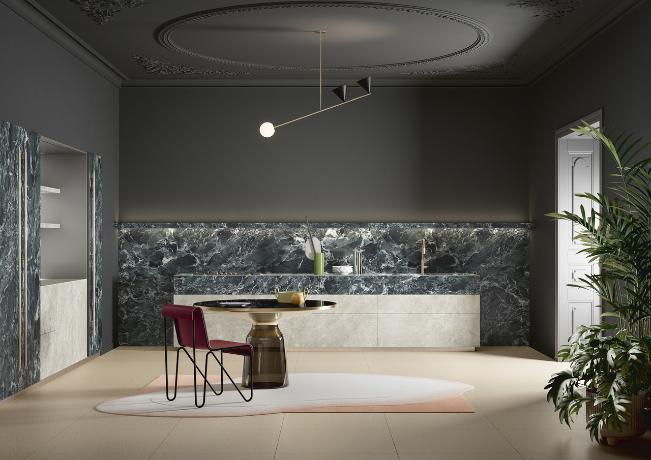 Полированный SapienStone Керамогранит SSP3215530GST Calacatta Macchia Vecchia Polished 12mm 150х320 — фото 2