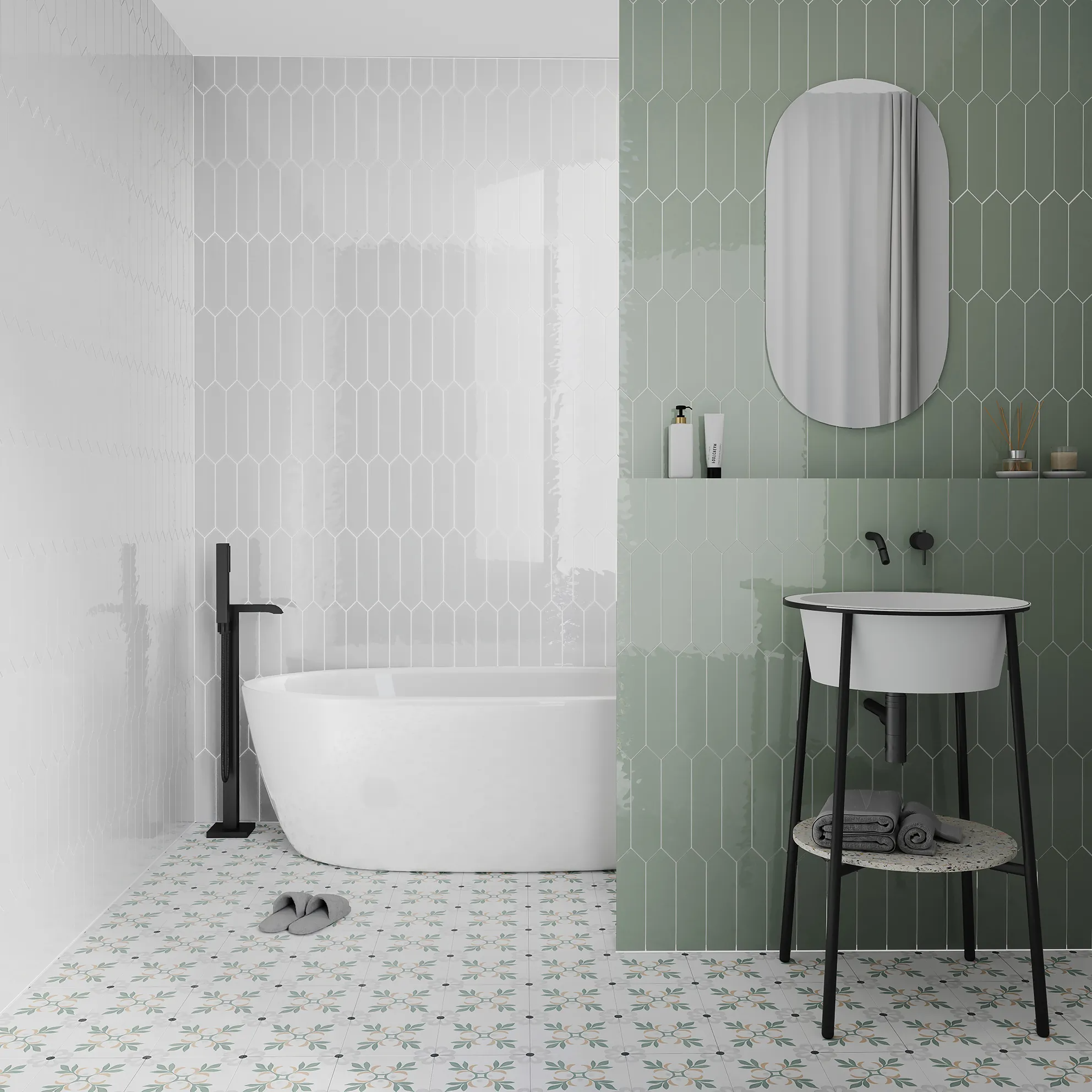 Интерьер Smile Tile  Picket