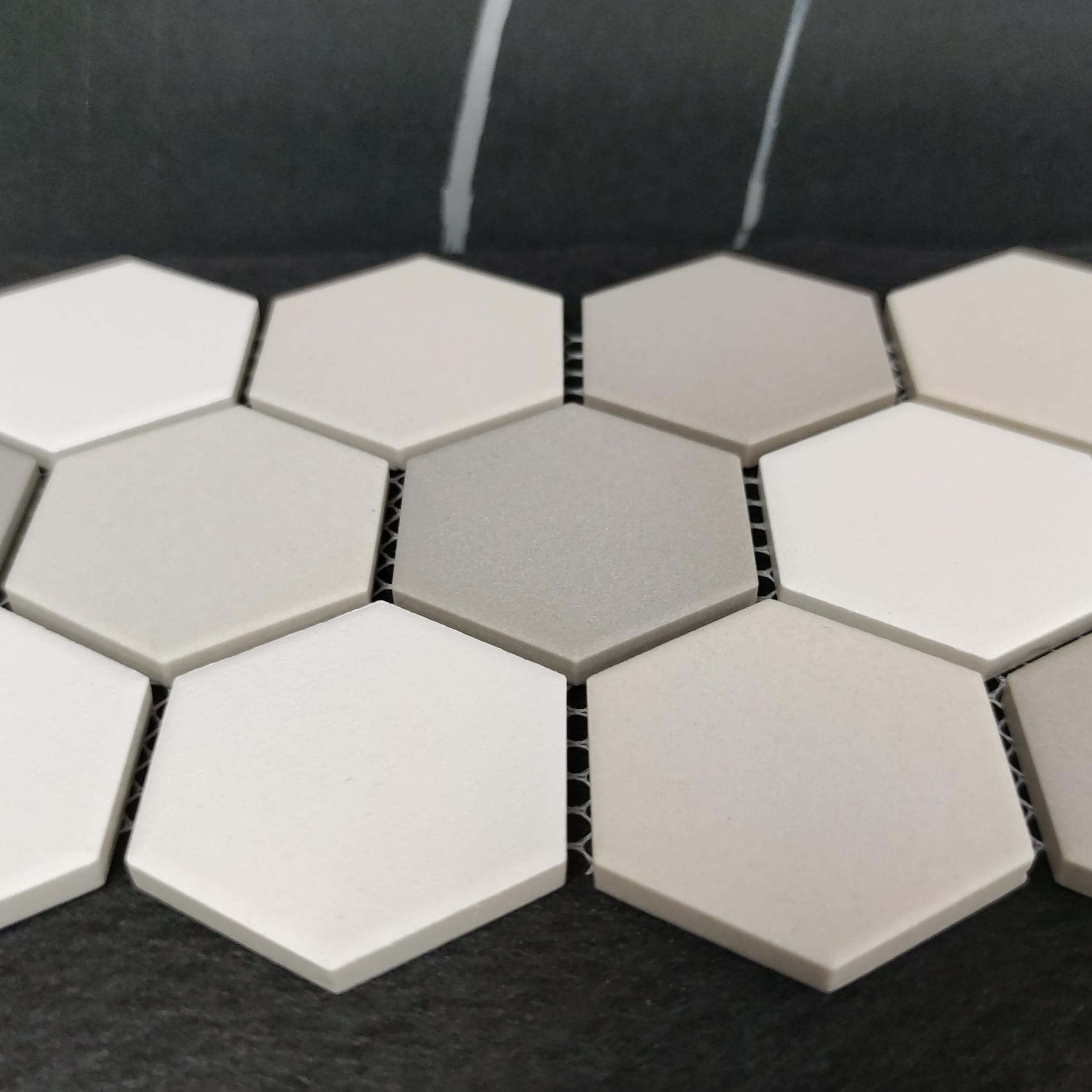 Керамическая Starmosaic Керамическая мозаика Мозаика Hexagon small LB Mix Antid. (JMT31955) 32,5х28,2х6 — фото 2