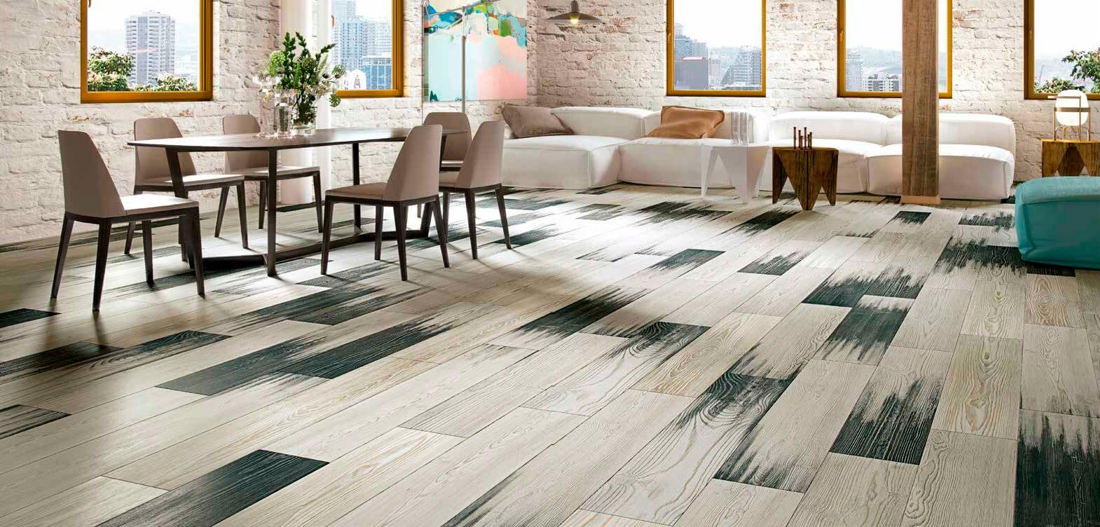 Фото в интерьере для гостиной STN Ceramica Rainwood