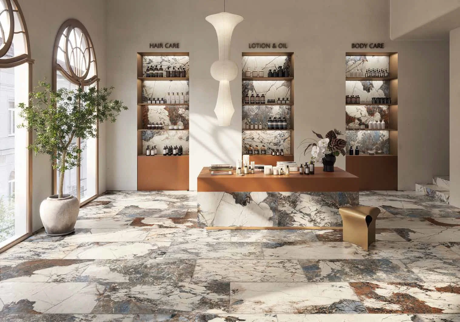 Фото в интерьере Tagina Marmi Imperiali