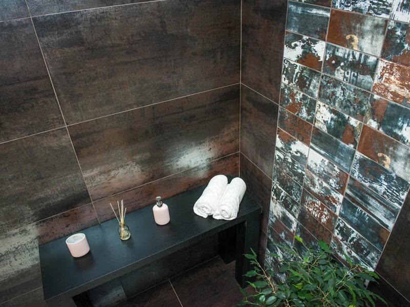 Фото в интерьере для ванной Tau Ceramica Corten