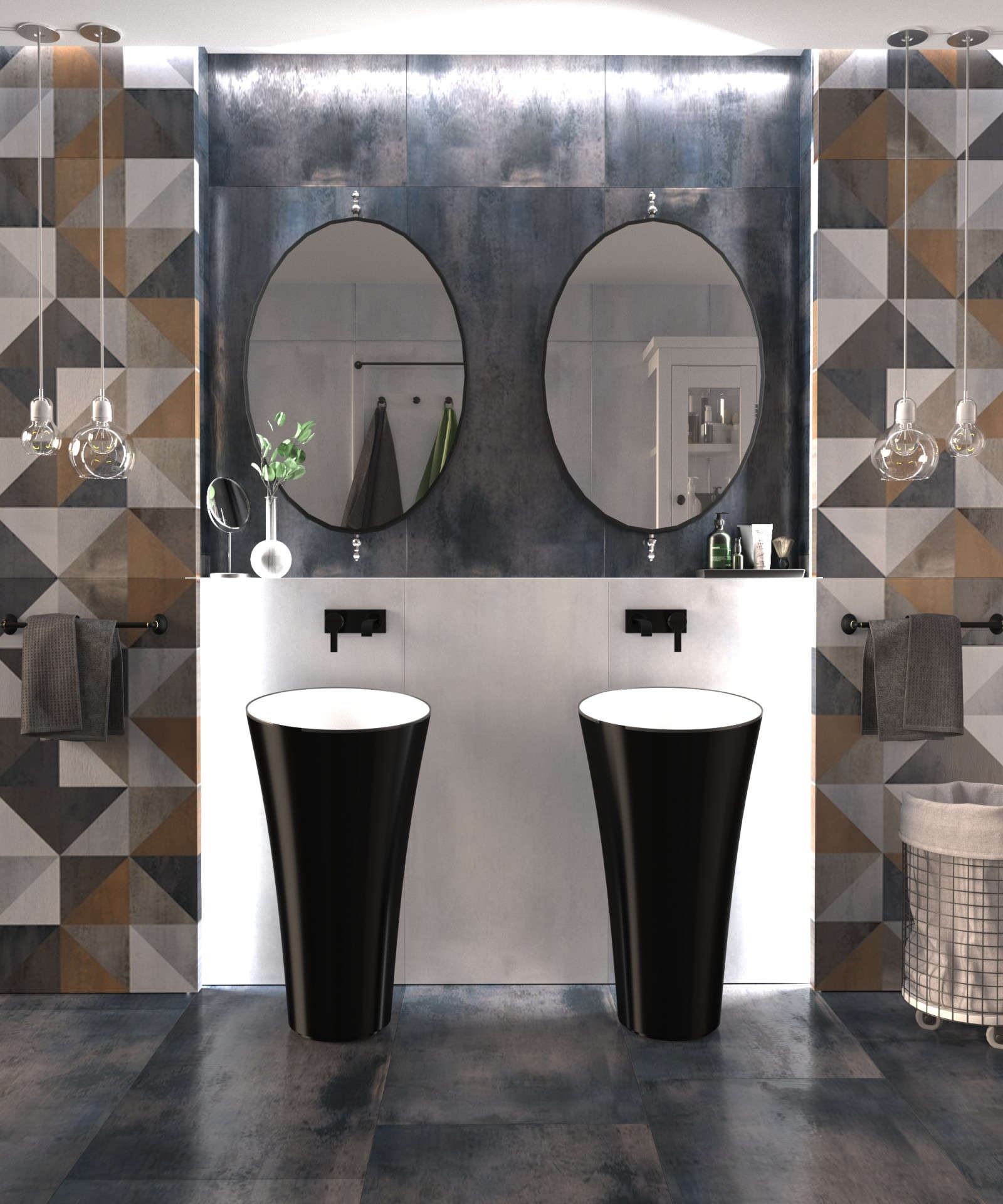 Фото в интерьере для ванной Tile Kraft Hyper Decor