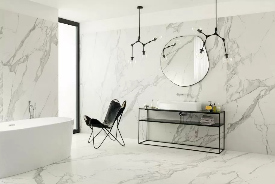 Фото в интерьере Tubadzin Specchio Carrara