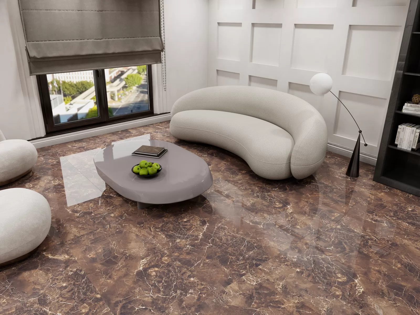 Фото в интерьере Velsaa Copper Slab Black
