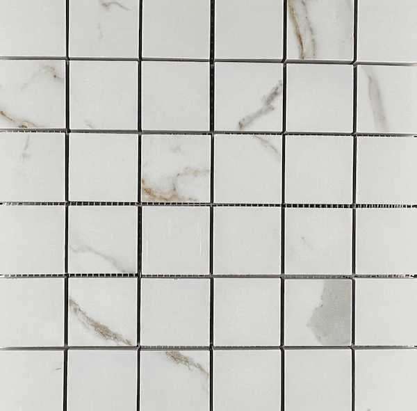 Керамическая Мозаика Velsaa Mosaic Satvario Gold Mosaic Чип 4.7x4.7 — фото 2