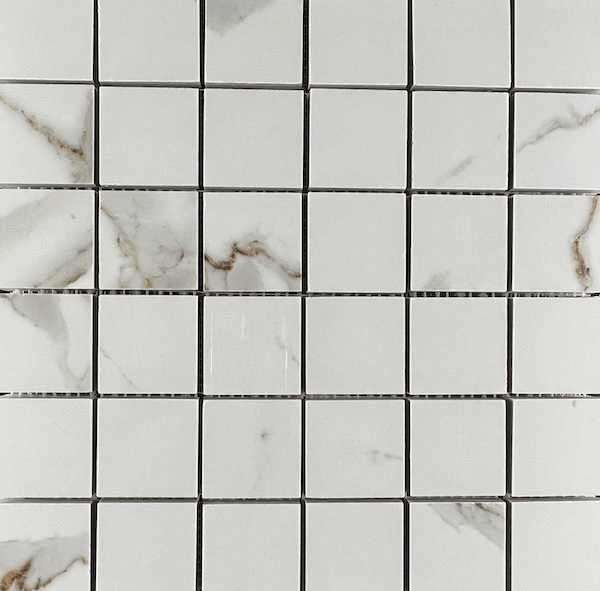 Керамическая Мозаика Velsaa Mosaic Satvario Gold Mosaic Чип 4.7x4.7 — фото 3