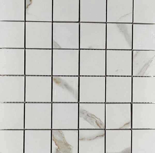 Керамическая Мозаика Velsaa Mosaic Satvario Gold Mosaic Чип 4.7x4.7 — фото 4
