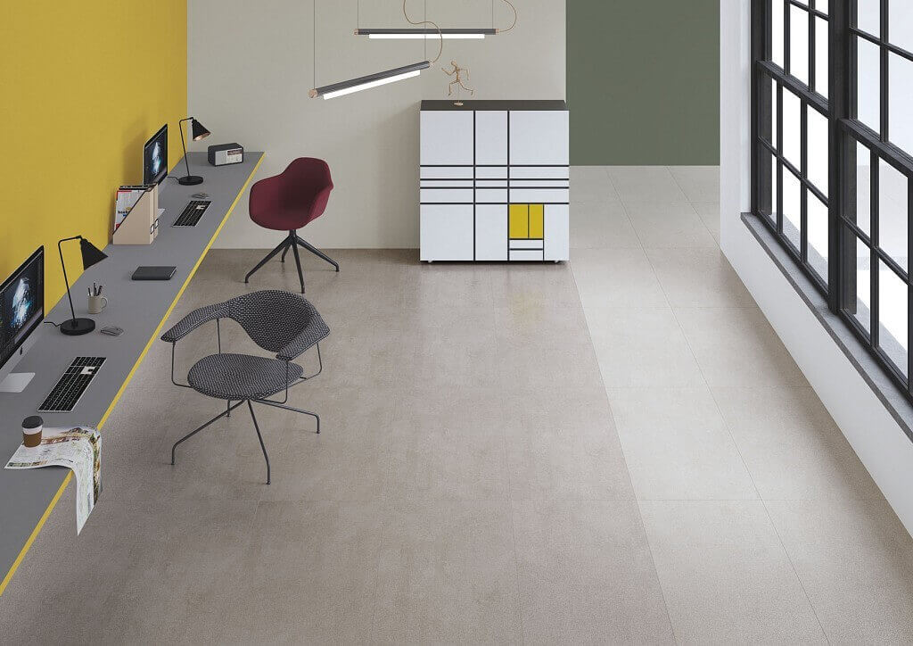 Фото в интерьере для офиса Vitra Beton-X