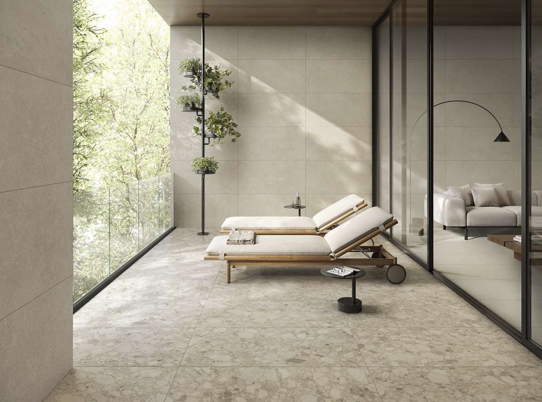 Фото в интерьере для холла Vitra CementBase