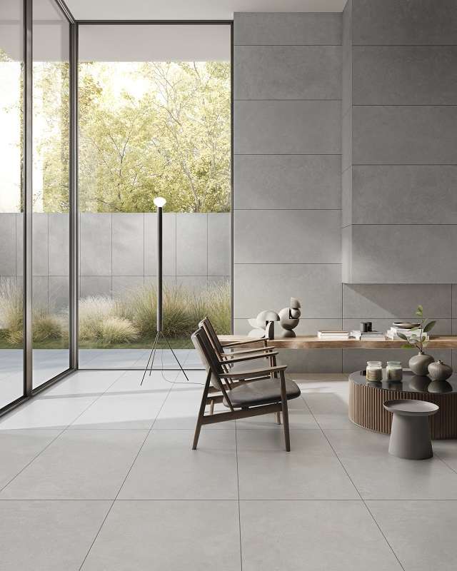 Фото в интерьере для холла Vitra CementBase