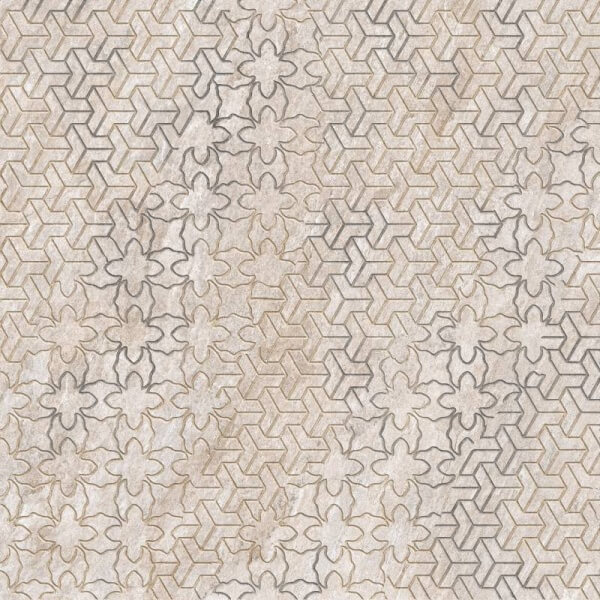 Vitra Quarstone Декор  Пэчворк  Матовый R10B 7Рек 60x60 — фото 3
