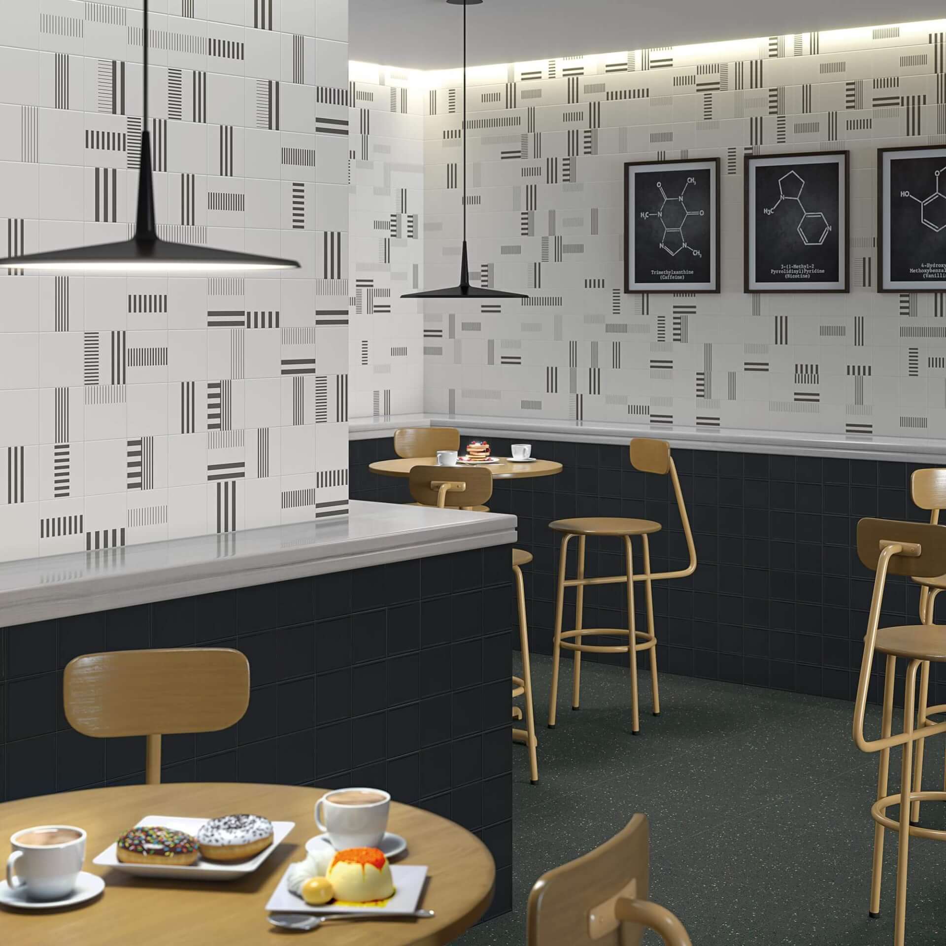 Фото в интерьере для кафе и ресторана Vives Monocolor