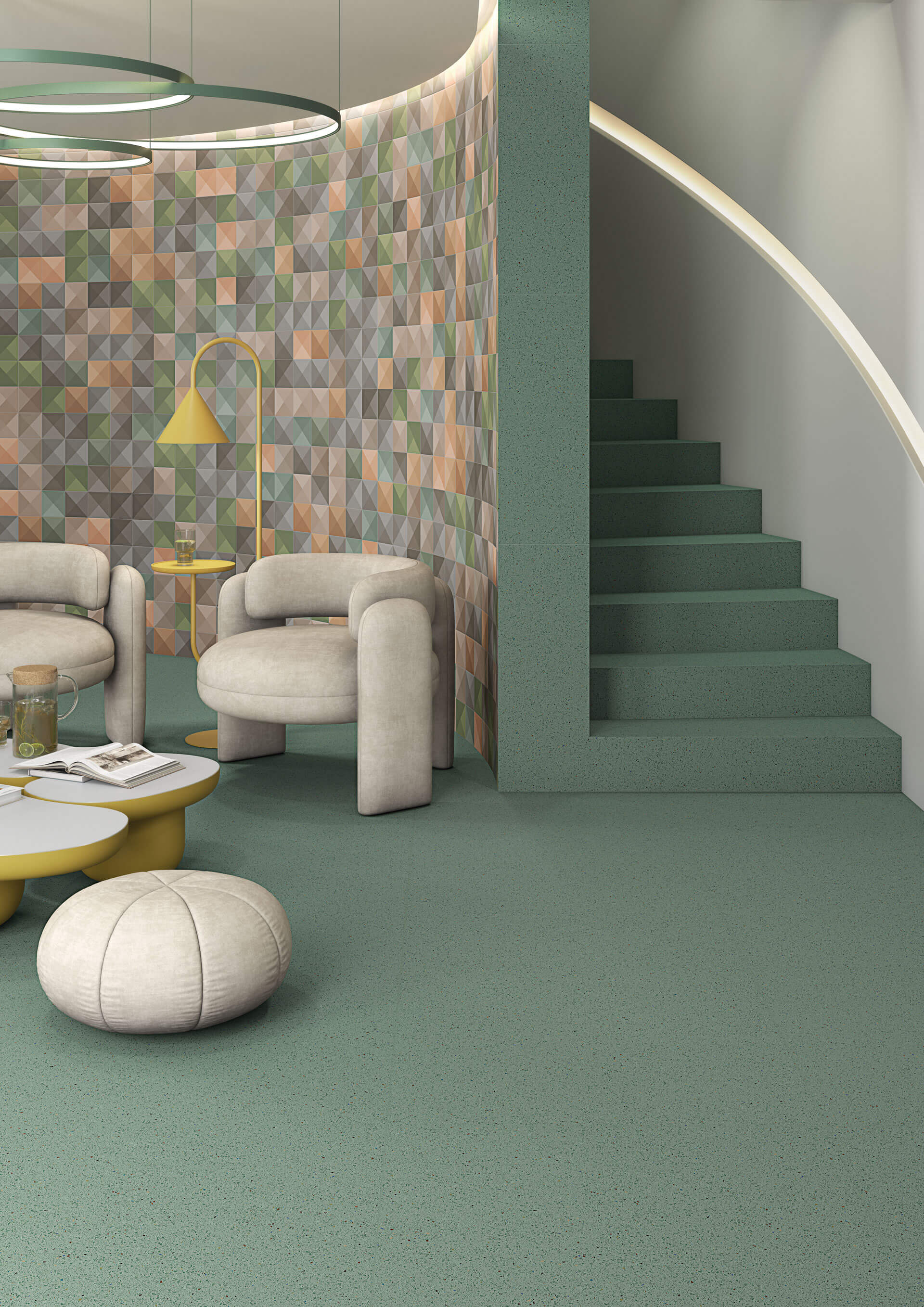 Фото в интерьере для гостиной Vives Monocolor