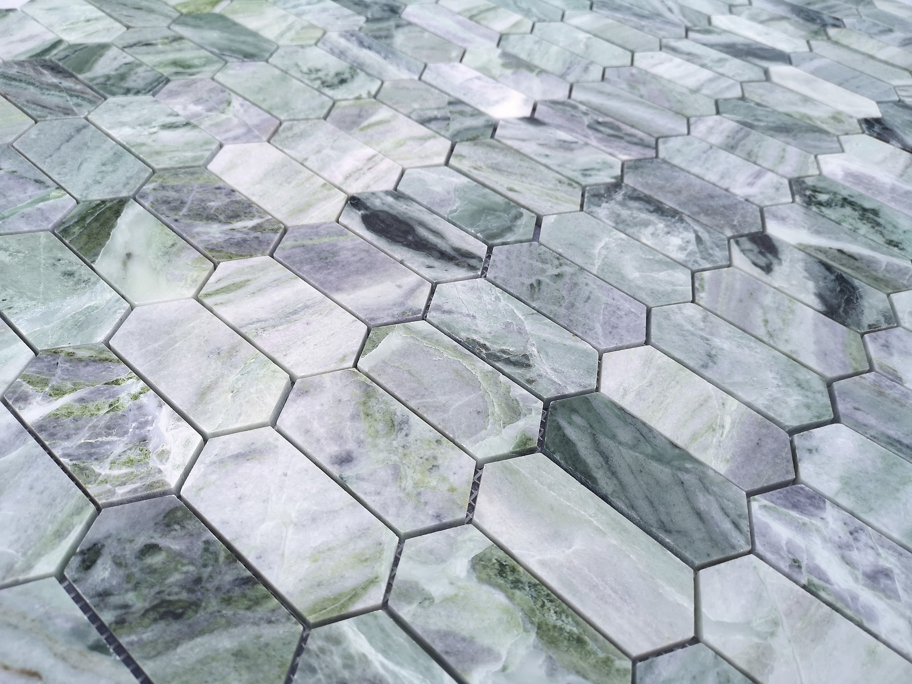 Фото в интерьере Leedo (Caramelle) Pietrine Hexagonal